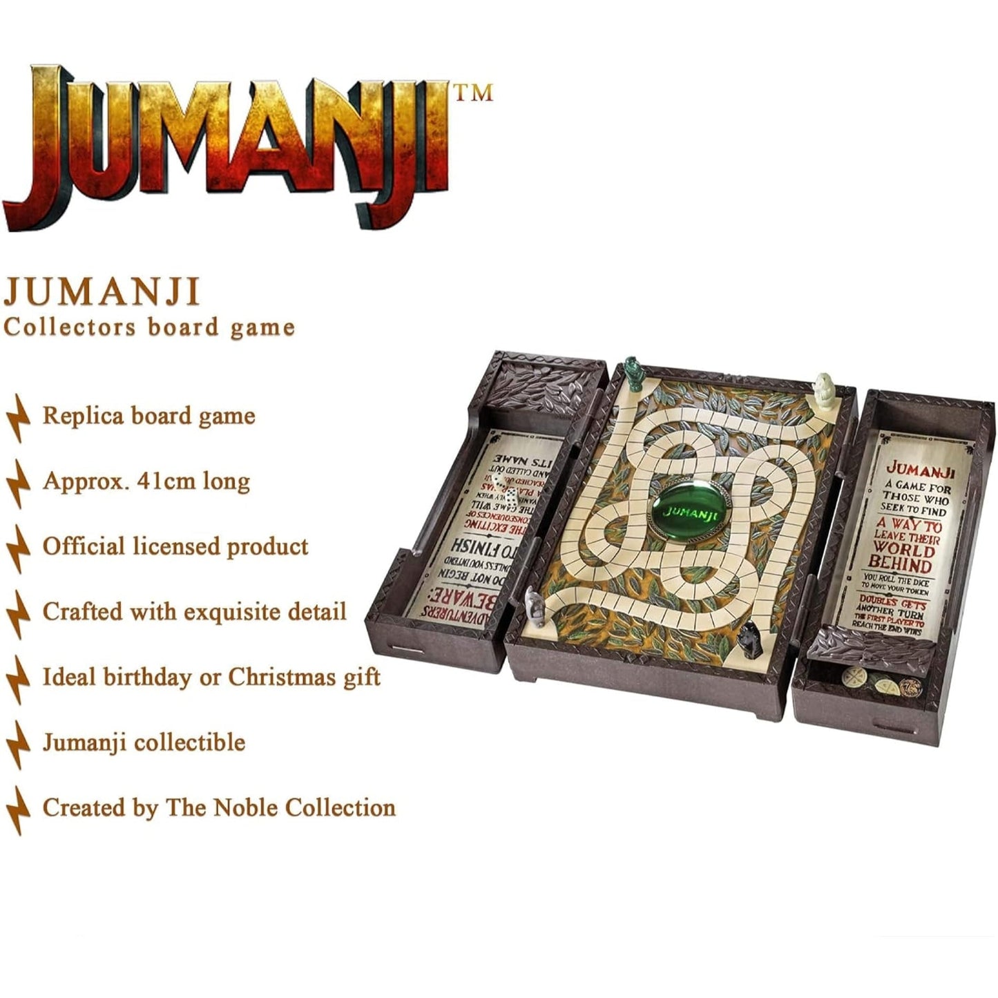 Jumanji Collectors Edition Board Game Replica - The Noble Collection