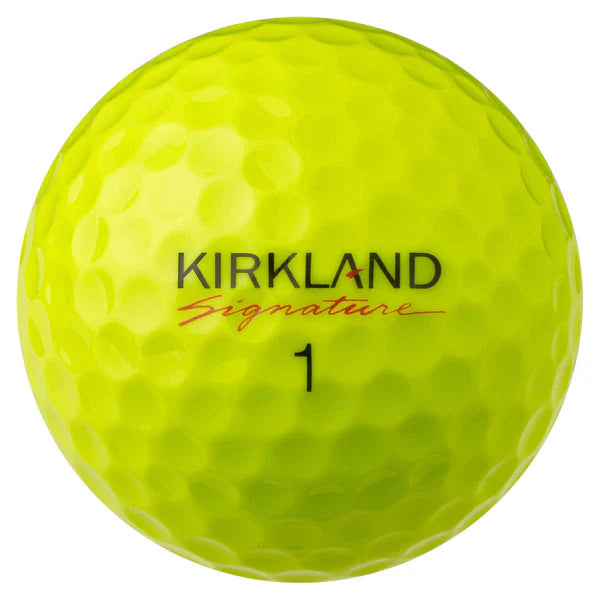 KIRKLAND SIGNATURE - Set of 3 Performance+ Golf Balls Neon