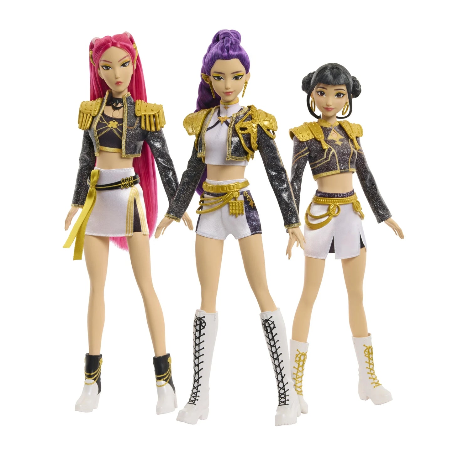 KPOP Demon Hunters - Singing Doll Figures - Complete Set of 3 (Zoey, Mira, Rumi) [PRE-ORDER AUGUST 2026]