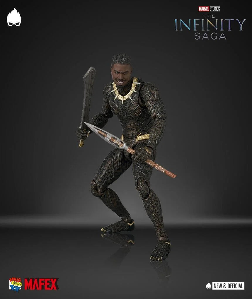 Medicom Mafex - Killmonger (Michael B Jordan) - The Infinity Saga - #265 (PRE-ORDER APRIL 2026)