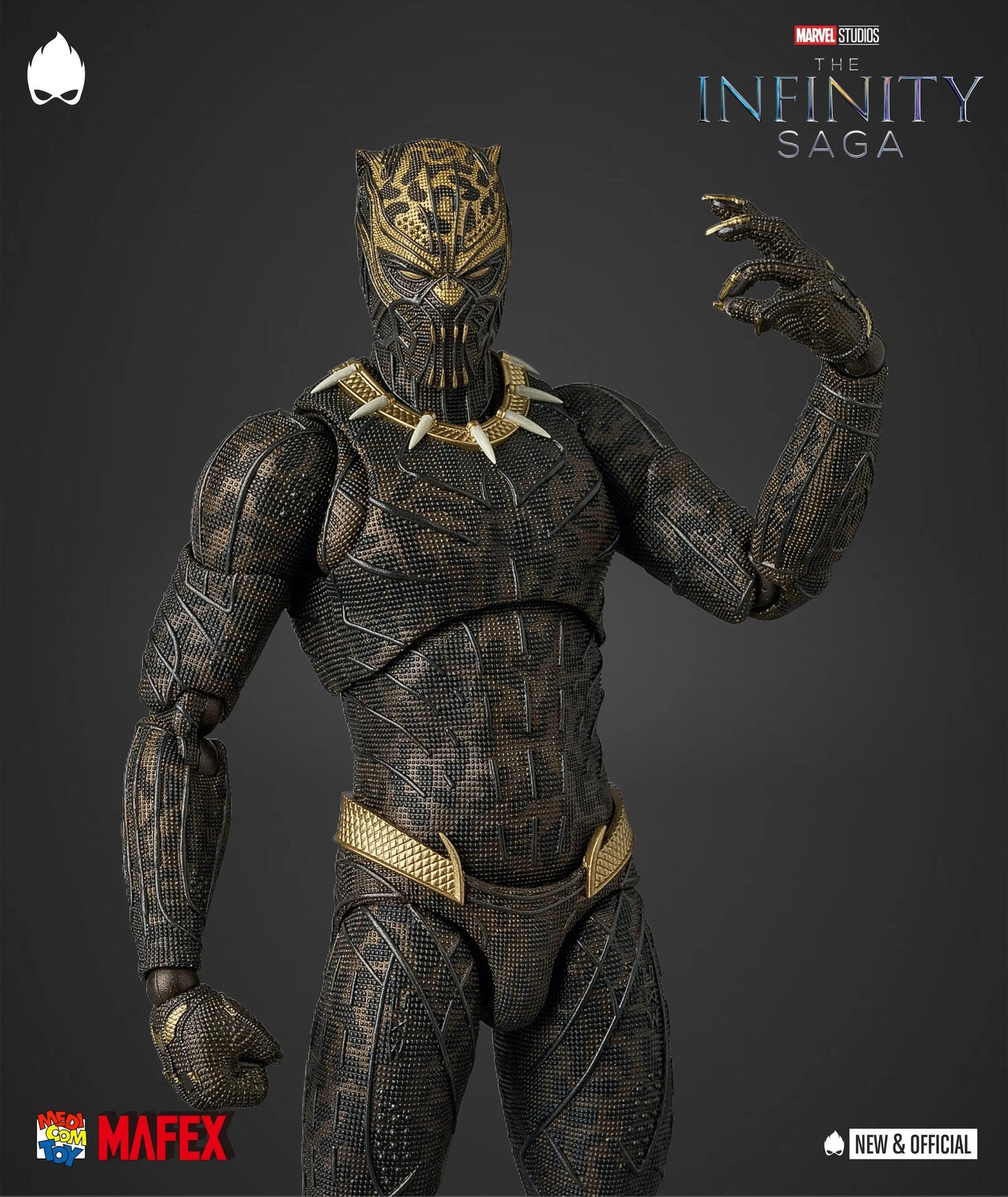 Medicom Mafex - Killmonger (Michael B Jordan) - The Infinity Saga - #265 (PRE-ORDER APRIL 2026)