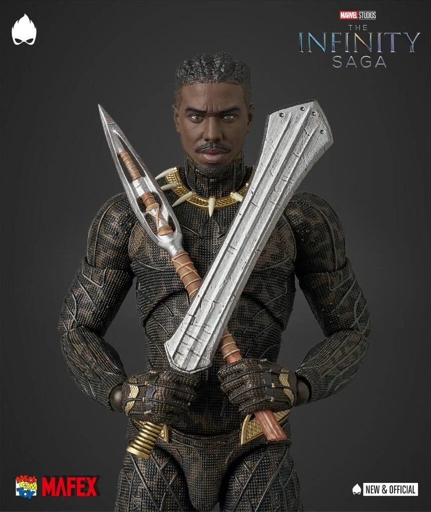Medicom Mafex - Killmonger (Michael B Jordan) - The Infinity Saga - #265 (PRE-ORDER APRIL 2026)