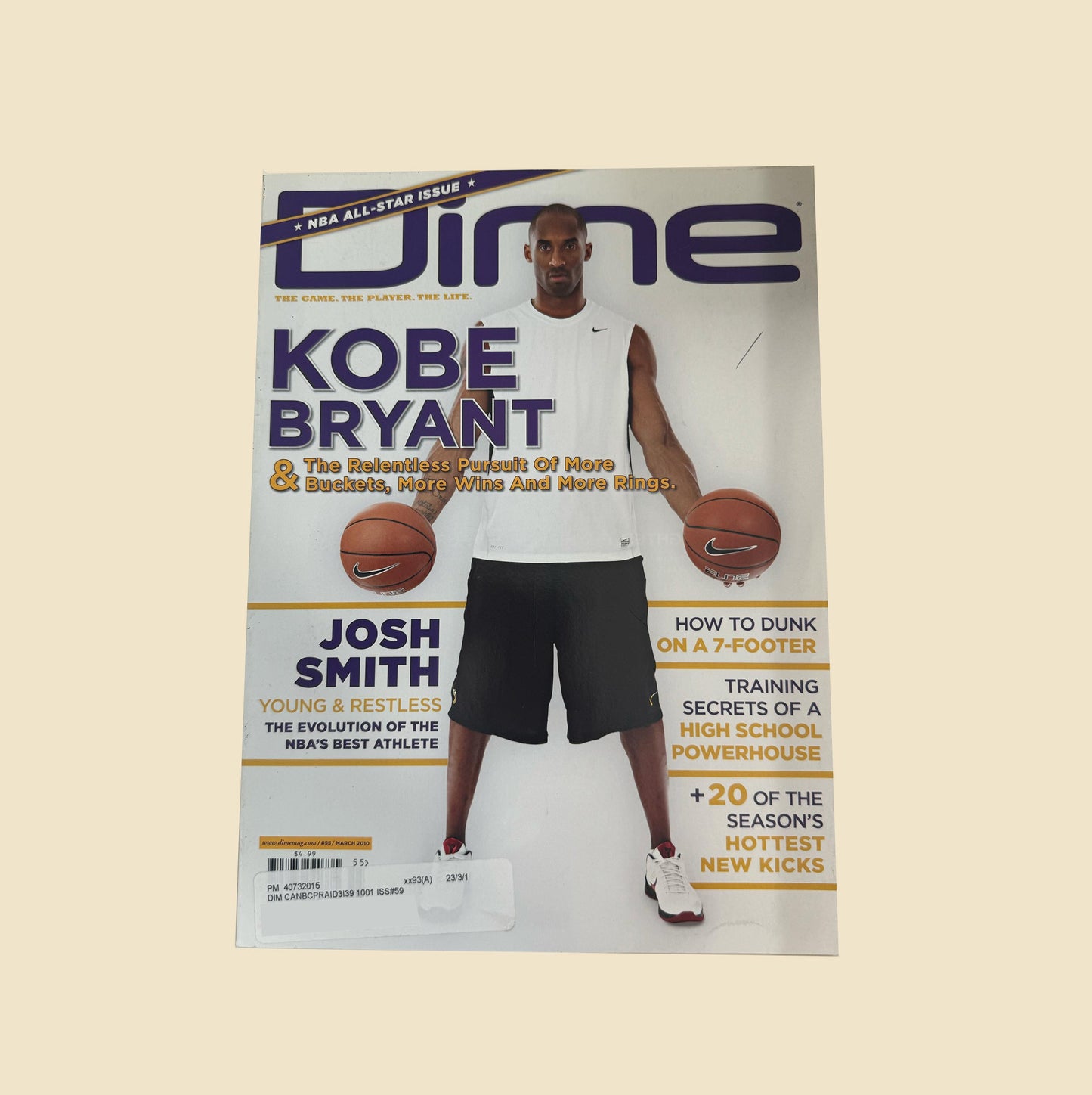 Dime Magazine - Kobe Bryant - March 2010 - Issue #55