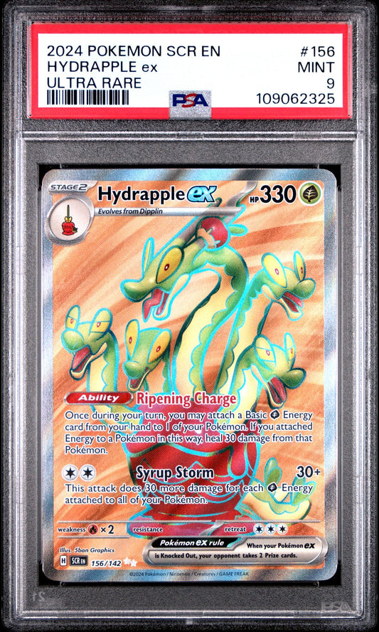 2024 Pokemon SCR En — Stellar Crown — 156 Hydrapple Ex Ultra Rare — PSA Graded Card