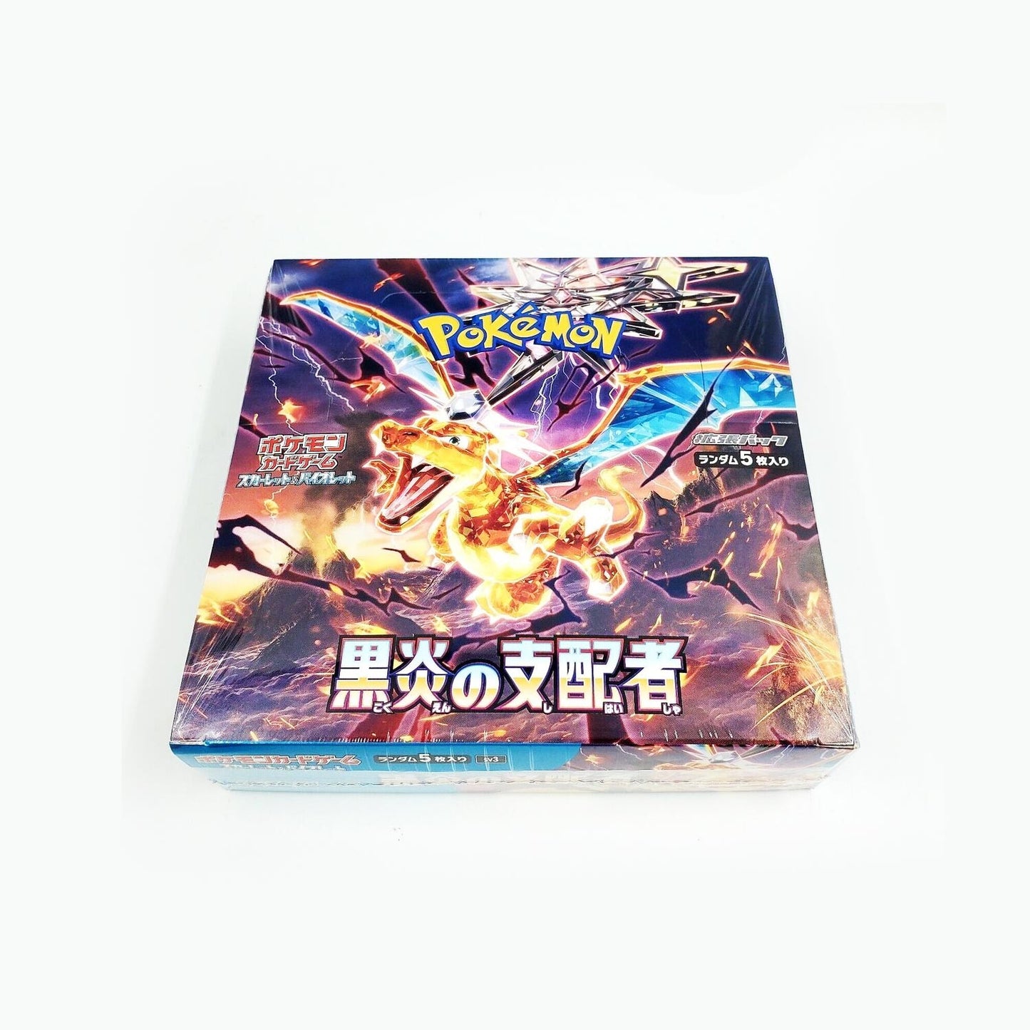 Pokemon Japanese -  Ruler of the Black Flame -  Booster Box