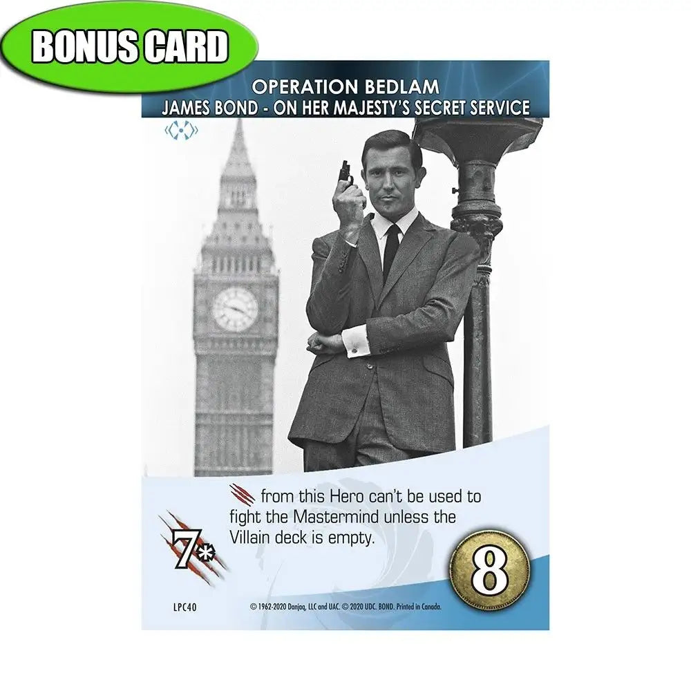 Legendary 007 James Bond Deck Building Game Expansion