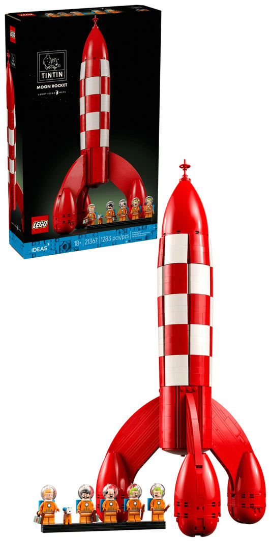 LEGO Ideas - Tintin Moon Rocket #21367 (PRE-ORDER JUNE 1 2026)