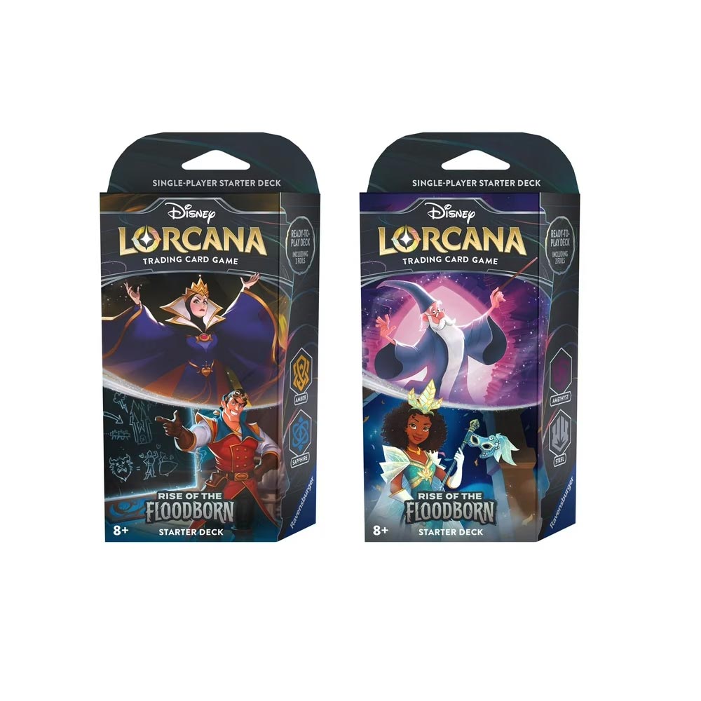 Disney Lorcana TCG: Rise of the Floodborn  - Start Deck - 2 Pack