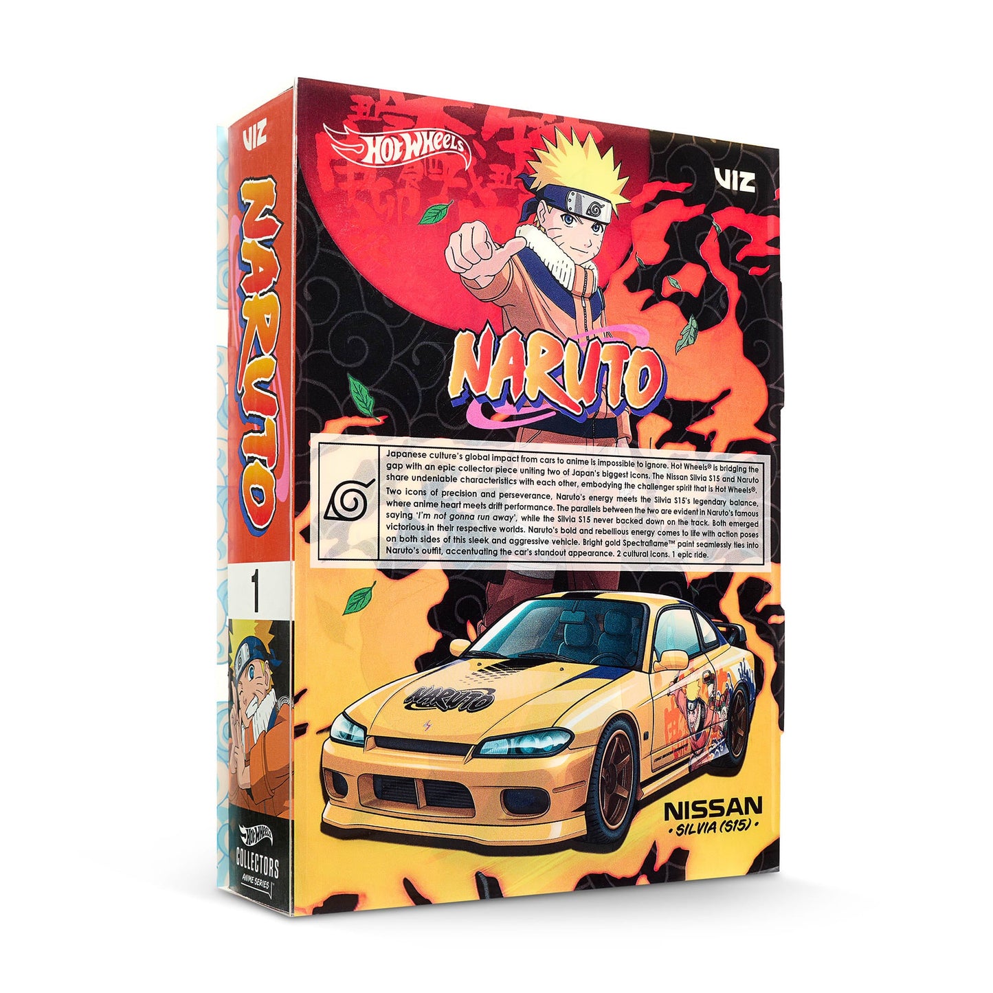 Hot Wheels x NARUTO Nissan Silvia (S15) - (PRE-ORDER PRE-ORDER JULY 2026)