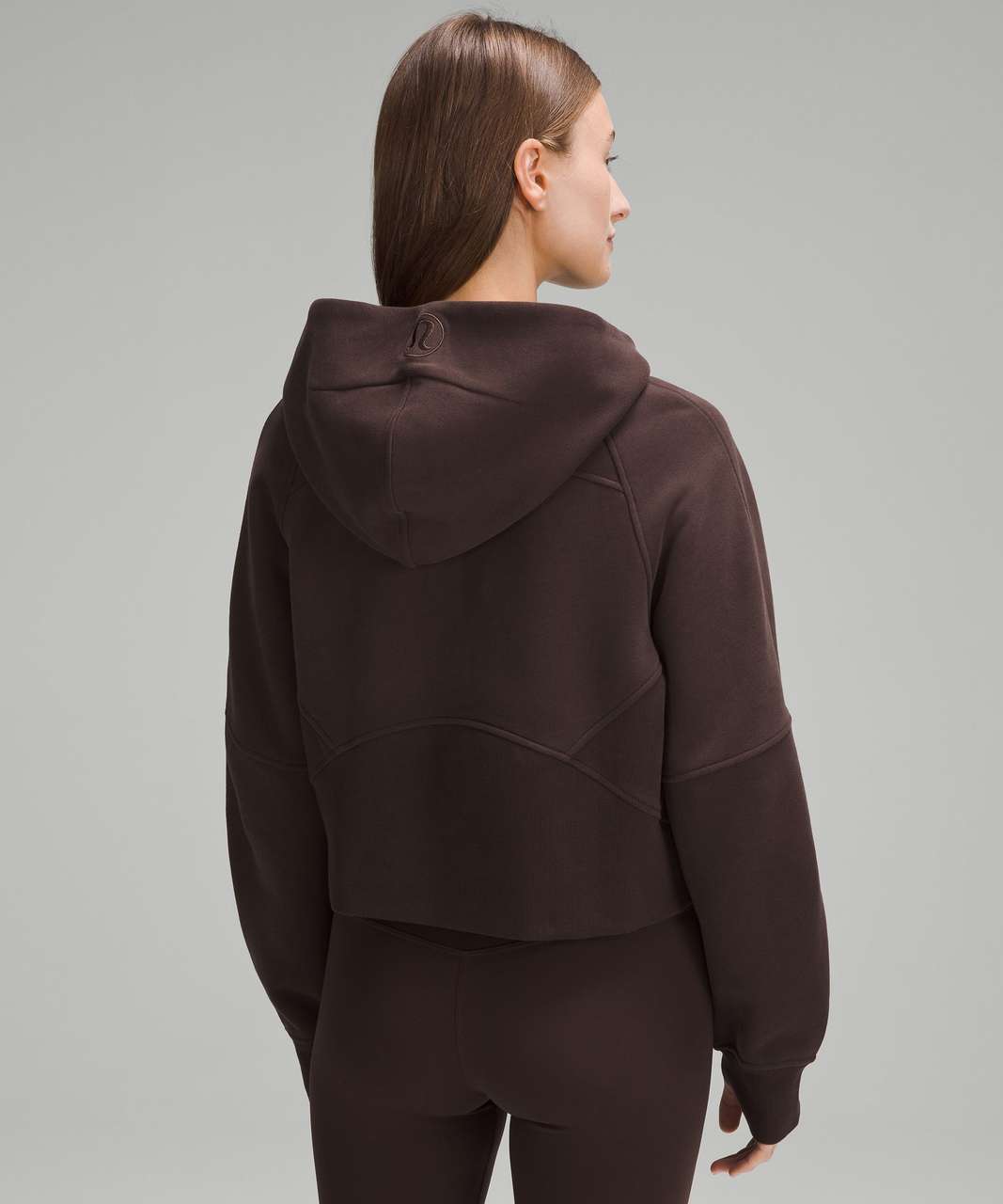 Lululemon Scuba Oversized Half-Zip Hoodie "Espresso" - LW3DM4S