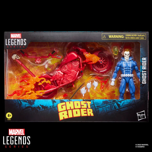 Marvel Legends Series Deluxe - Johnny Blaze Ghost Rider with Motorcycle (PRE-ORDER APRIL 2026)