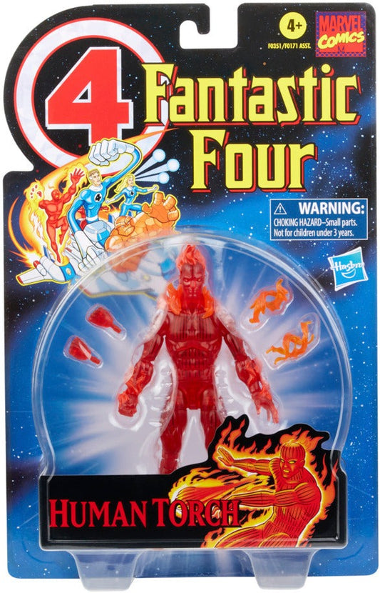 Marvel Legends Vintage Series  - Human Torch - Fantastic Four