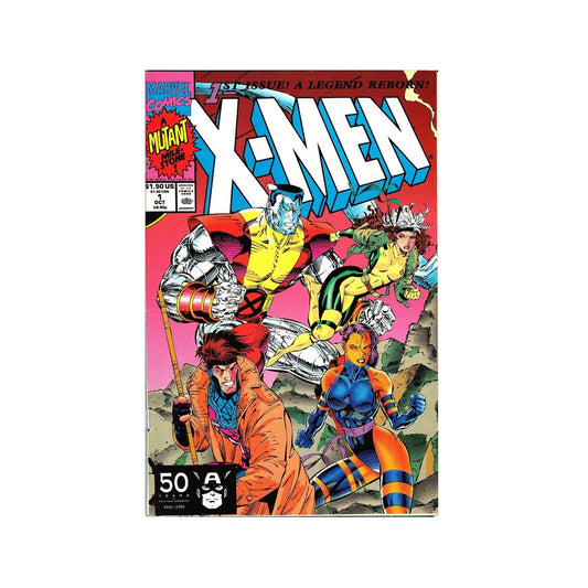 X-Men #1 - October 1991 Marvel Comics - Colossus Gambit Rogue Variant