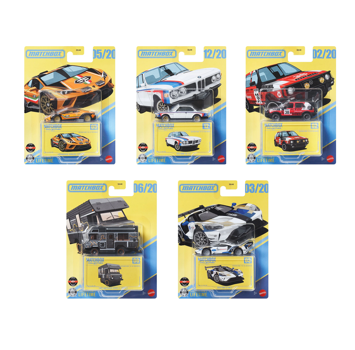 Matchbox Premium Collector 2026 - Wave 1 Set of 5 Cars (966E)
