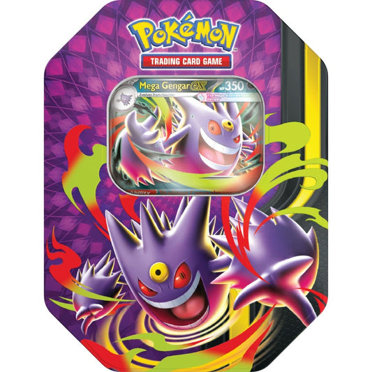 Pokemon TCG: Mega Moonlit Tin - Gengar ex (PRE-ORDER JUNE 5)