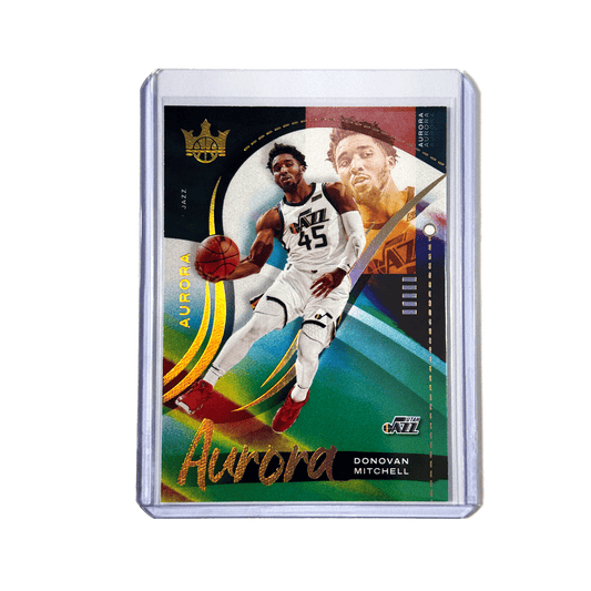 2021-22 Panini Court Kings - Donovan Mitchell - Aurora SSP #9 - Raw Ungraded Cards