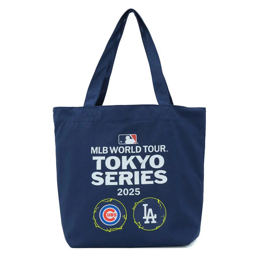 MLB Japan Exclusive - LA Dodgers Tokyo Series 2025 Canvas Tote Bag - Navy