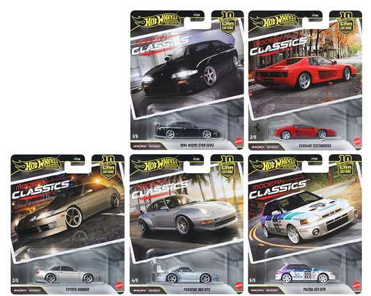 Hot Wheels Premium - Car Culture Modern Classics - 2026 - Complete Set of 5 (PRE-ORDER APRIL 2026)