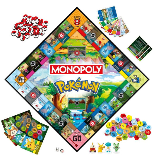 Monopoly Pokémon Edition Board Game - Hobby Exclusive