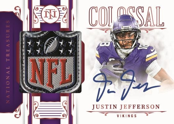 2025 Panini National Treasures Football Hobby Box
