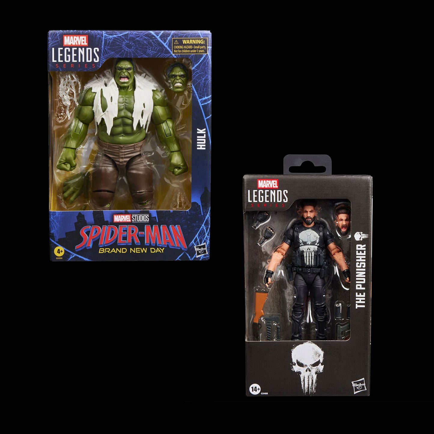 Marvel Legends Series - The Punisher & The Hulk - Spider-Man: Brand New Day SET OF 2 - 6-Inch Action Figures (PRE-ORDER AUGUST 2026)