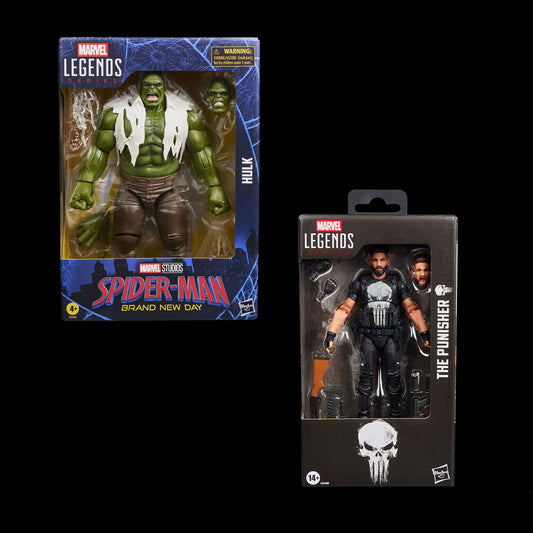 Marvel Legends Series - The Punisher & The Hulk - Spider-Man: Brand New Day SET OF 2 - 6-Inch Action Figures (PRE-ORDER AUGUST 2026)