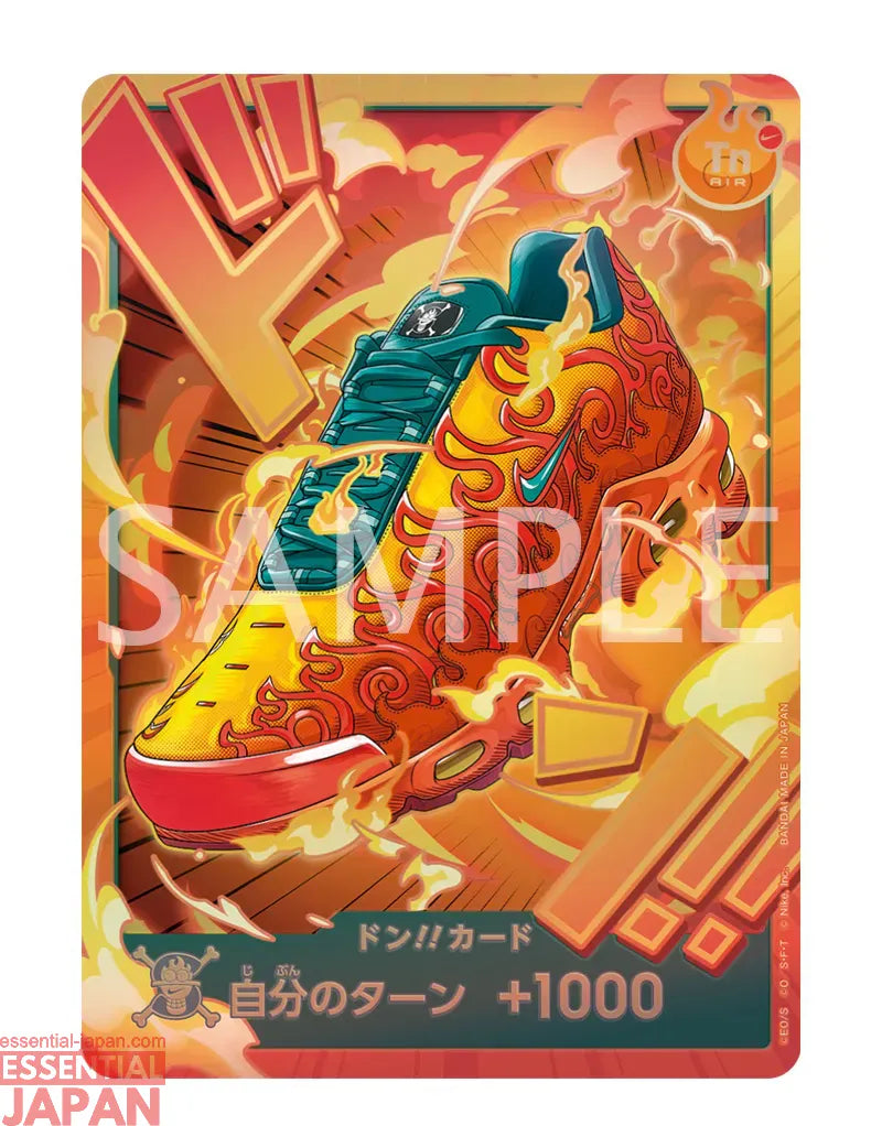 ONE PIECE Japanese x Nike Collaboration Edition - Complete Set of 4 including Monkey D Luffy (PRE-ORDER LATE SEPT 2026)