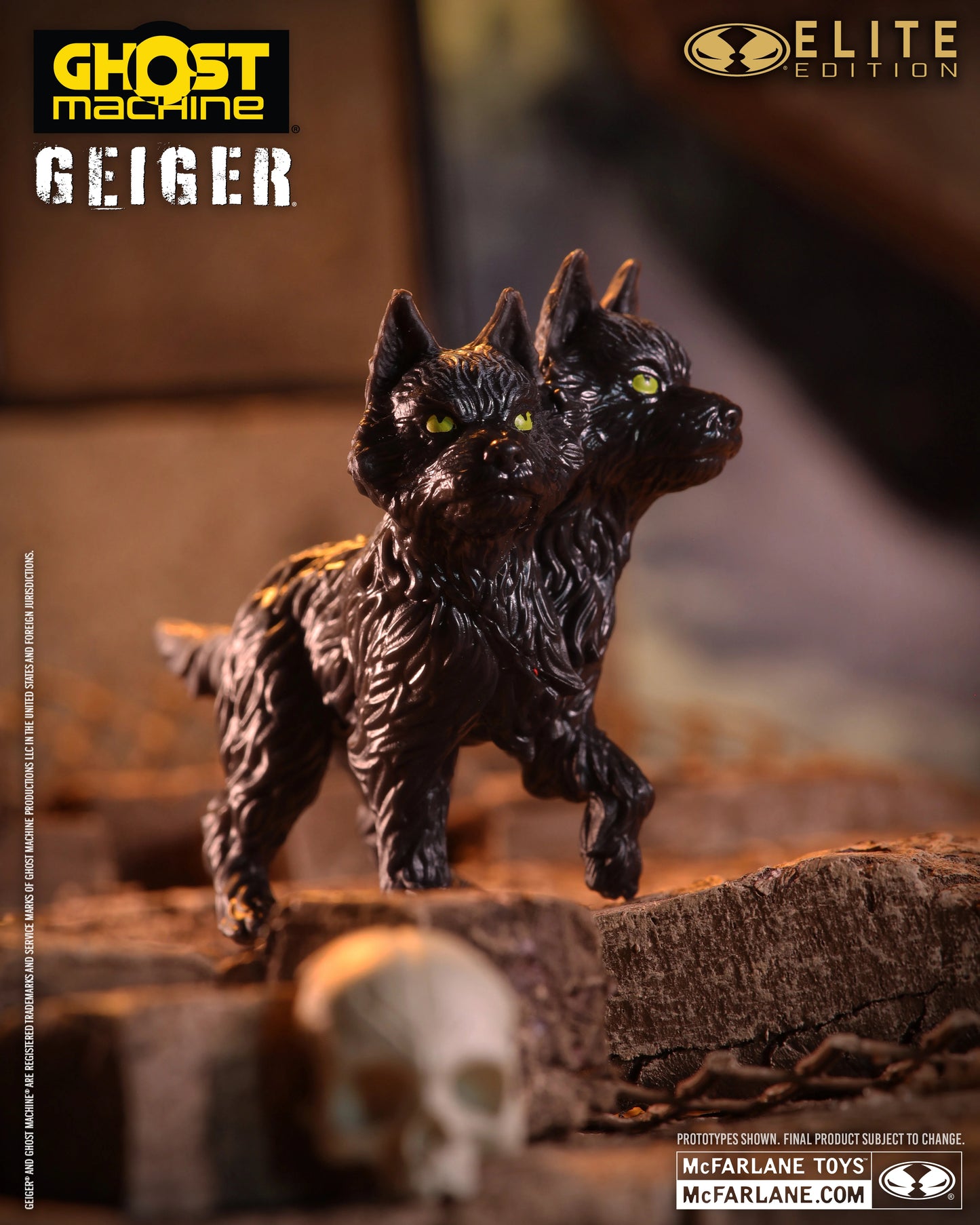 McFarlane Elite Edition - Geiger Ghost Machine #15 - 7" Deluxe Action Figure