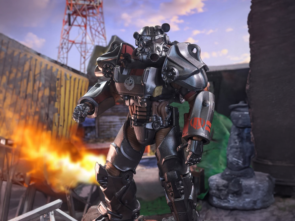 McFarlane Gaming Edition - Fallout 4 T-60 Paladin Danse - 7-Inch Scale Action Figure (PRE-ORDER AUGUST 2026)