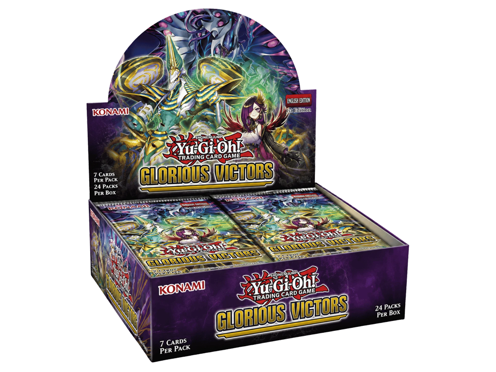 Yu-Gi-Oh! Glorious Victors Booster Box Display - 24 Packs (PRE-ORDER DEC 4 2026)