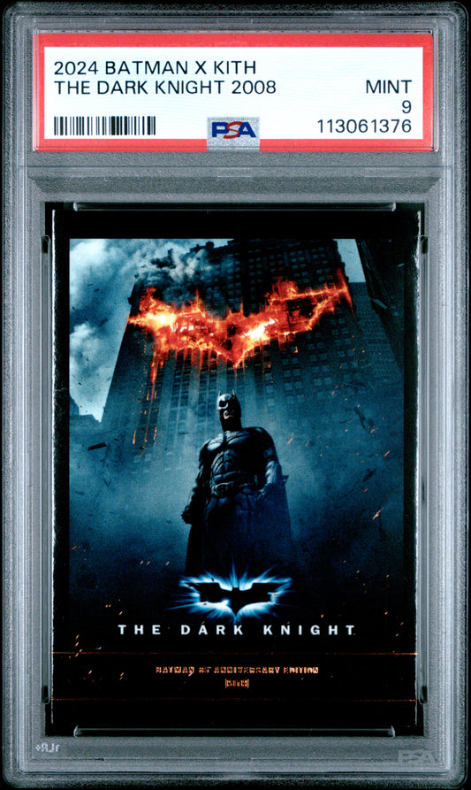 2024 Batman x KITH - The Dark Knight Promo Card - Feig Collectibles - PSA Graded Card