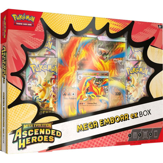 Pokemon Ascended Heroes ex Box (Mega Emboar) - MAX 1