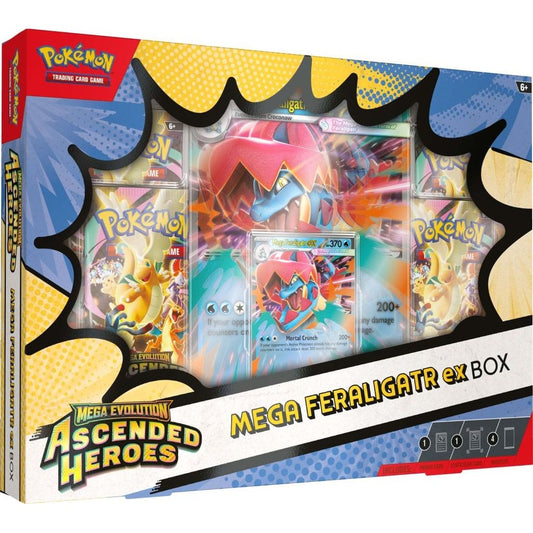 Pokemon Ascended Heroes ex Box (Mega Feraligatr) - MAX 1