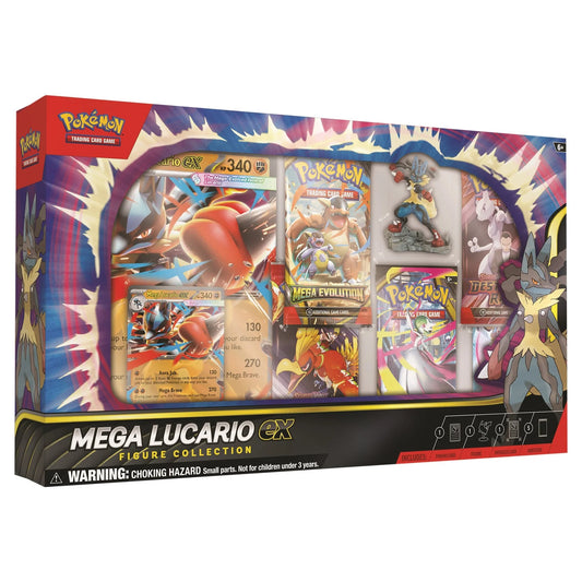 Pokemon - Mega Evolutions Mega Lucario ex - Figure Collection