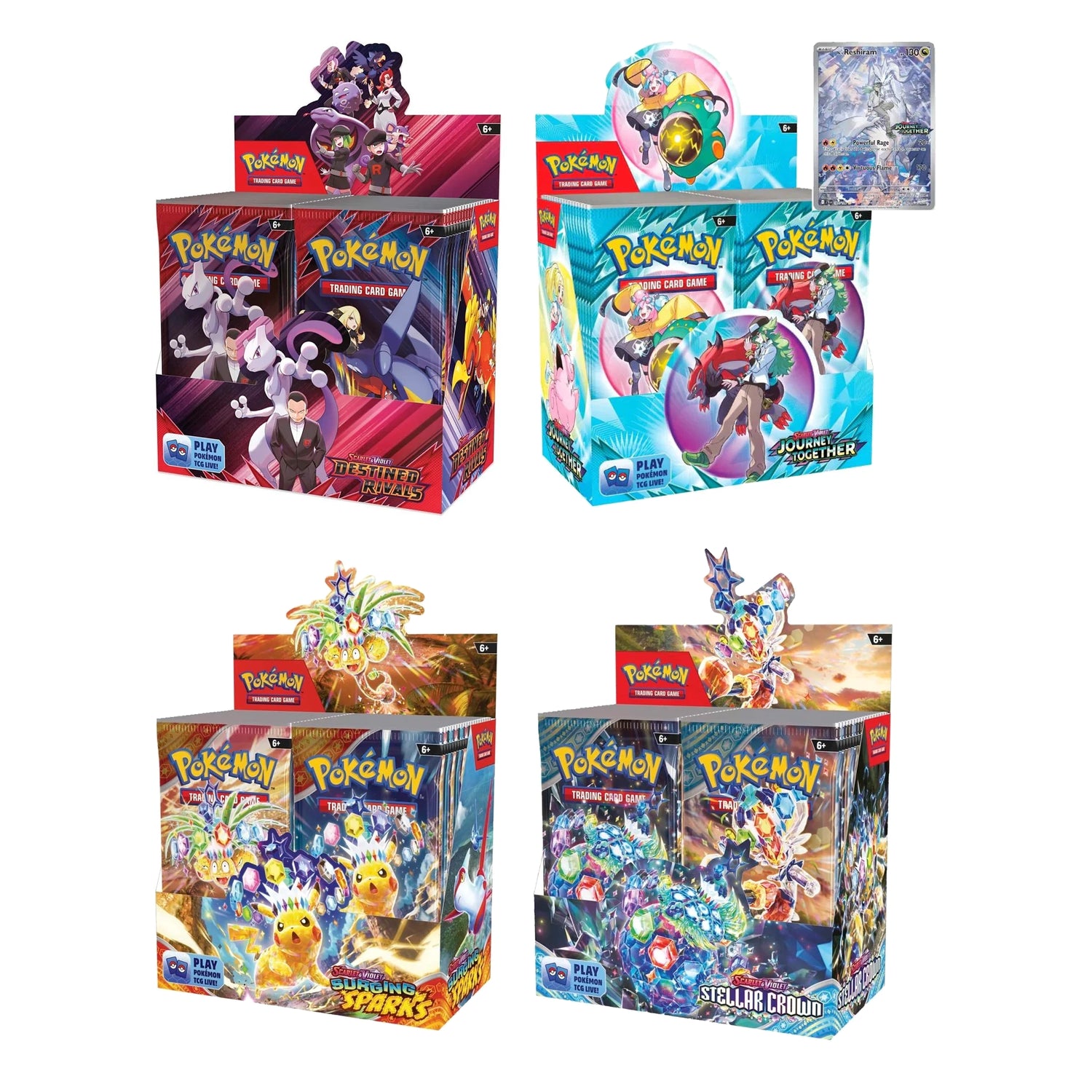 Pokemon - RIP N SAVE BUNDLE - Destined Rivals / Journey Together / Sur SoleSavy Pokemon - RIP N SAVE BUNDLE - Destined Rivals / Journey Together / Sur SoleSavy