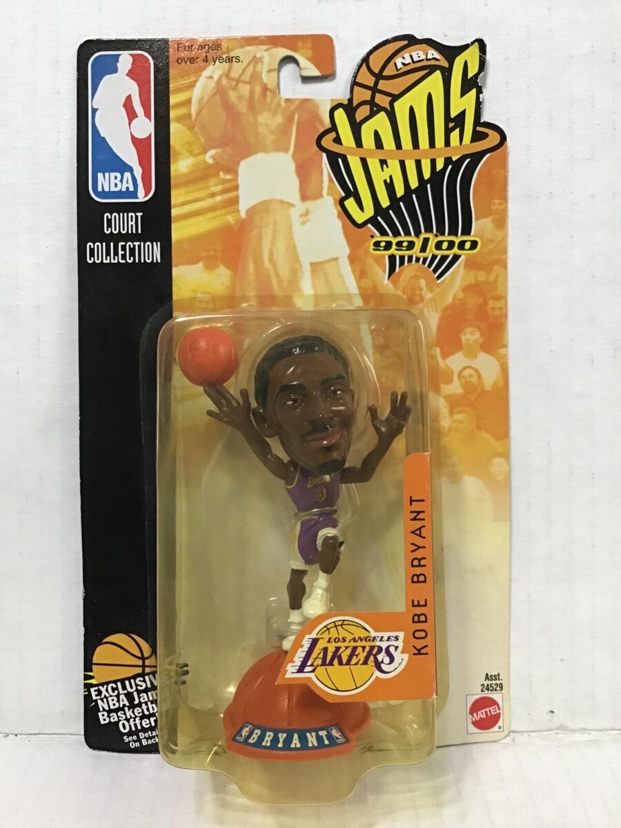 NBA Jams - Kobe Bryant - LA Lakers Basketball Figure - Mattel