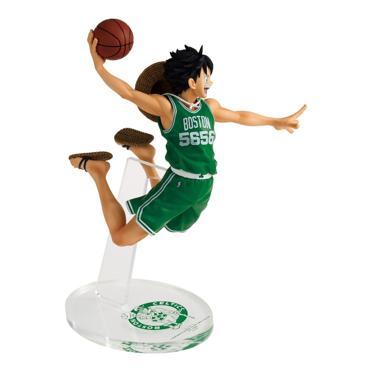 One Piece × NBA Master Stars Piece - Monkey D. Luffy (Boston Celtics) Action Figure