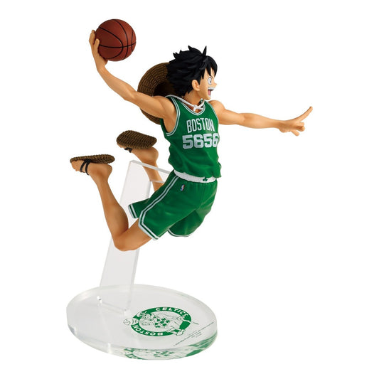 One Piece × NBA Master Stars Piece - Monkey D. Luffy (Boston Celtics) Action Figure