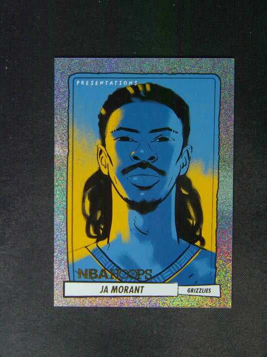 2023-24 Panini NBA Hoops - Presentations - Ja Morant - #5 SSP - Ungraded Raw Card