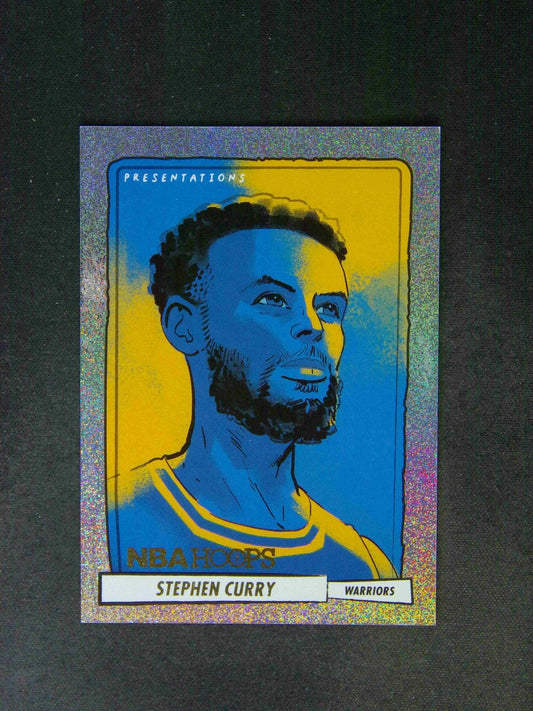 2023-24 Panini NBA Hoops - Presentations - Stephen Curry - #2 SSP - Ungraded Raw Card