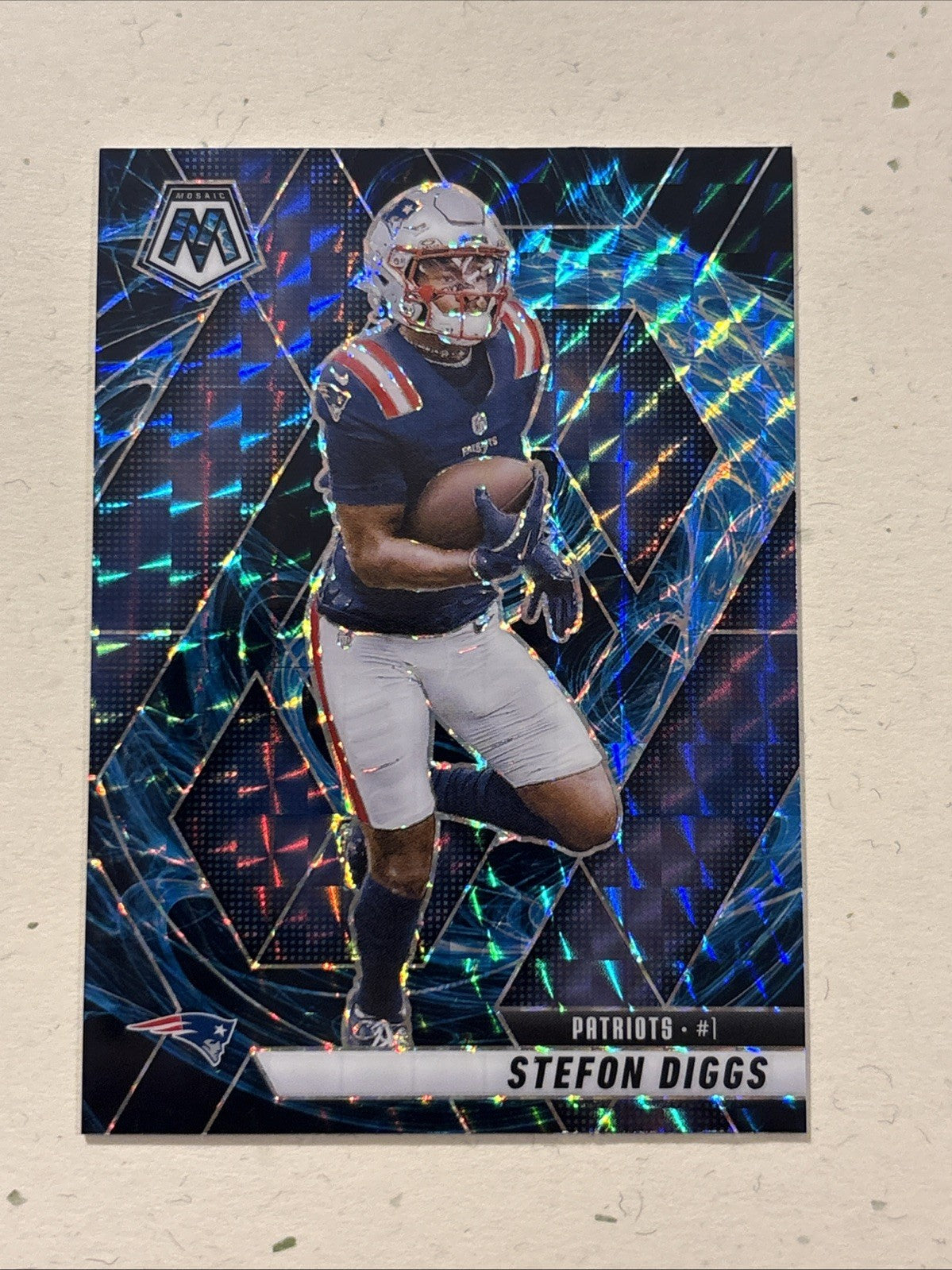 2025 Panini Mosaic - Stefon Diggs - #239 Genesis Prizm - Raw Ungraded Card
