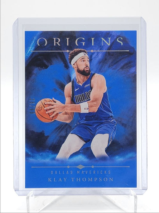 2018-19 Panini Origins Basketball - Klay Thompson - Blue Parrallel - Limited to /99 -#34 - Ungraded Card