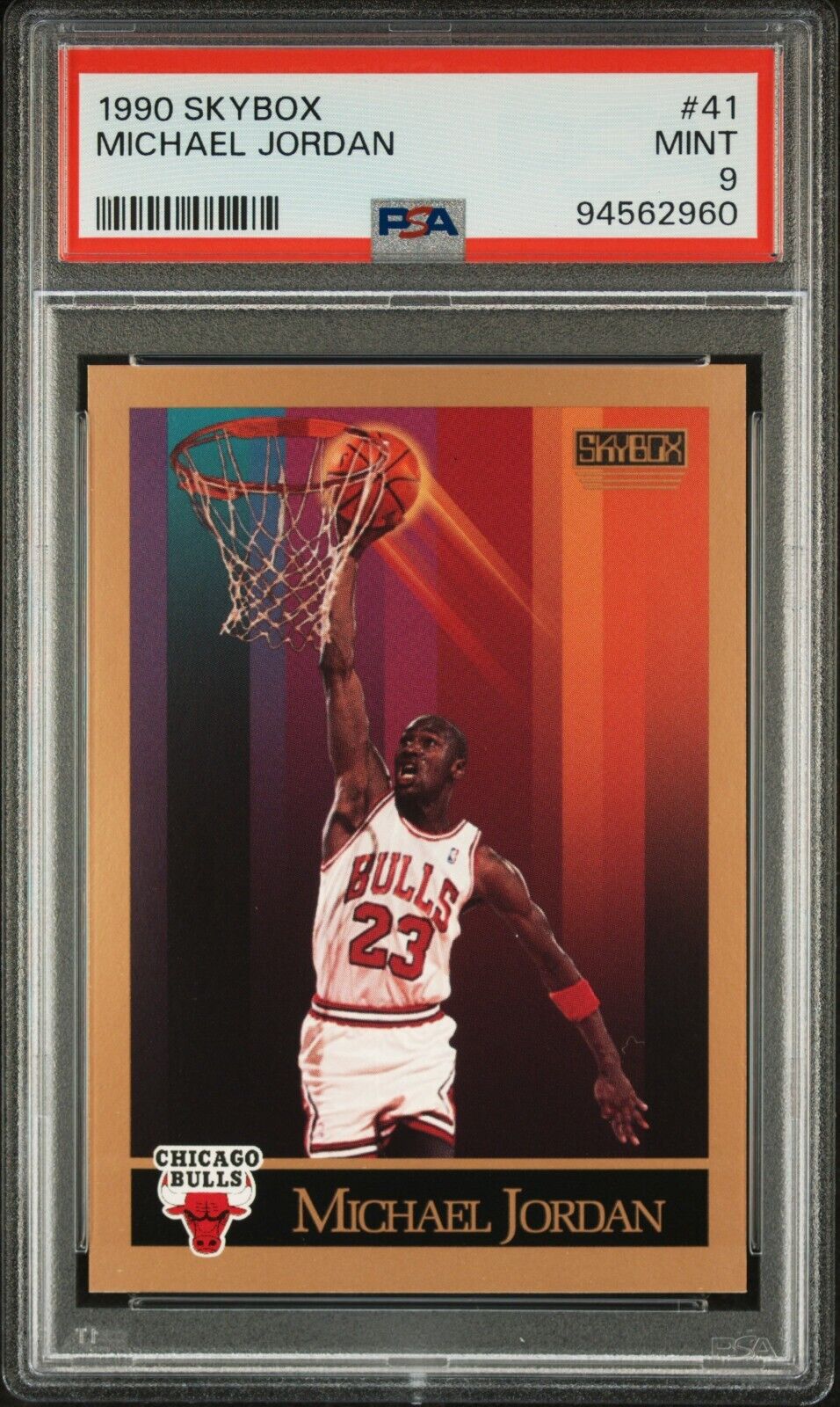 1990 Skybox - Michael Jordan - #41 - PSA Graded Card