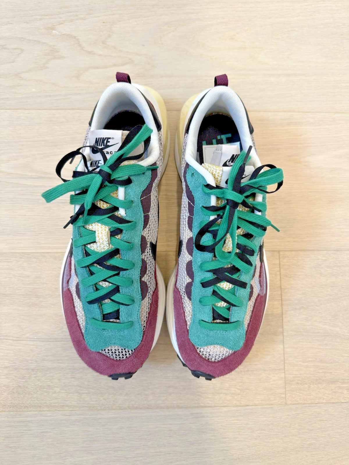 Nike Vaporwaffle x sacai 'Villain Red Neptune Green' - DD3035-200