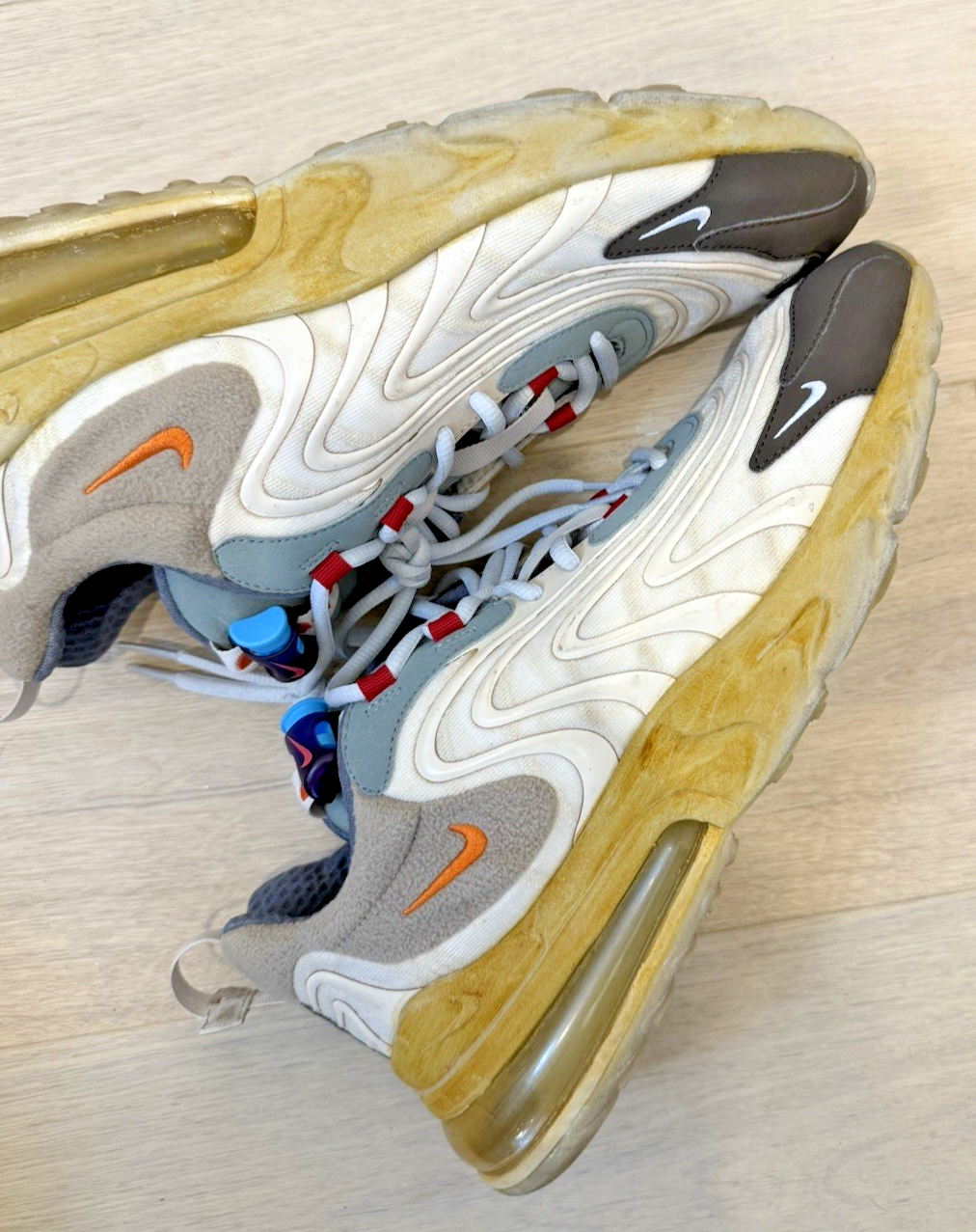 Pre Owned: Nike Air Max 270 React ENG Travis Scott Cactus Trails - CT2864-200