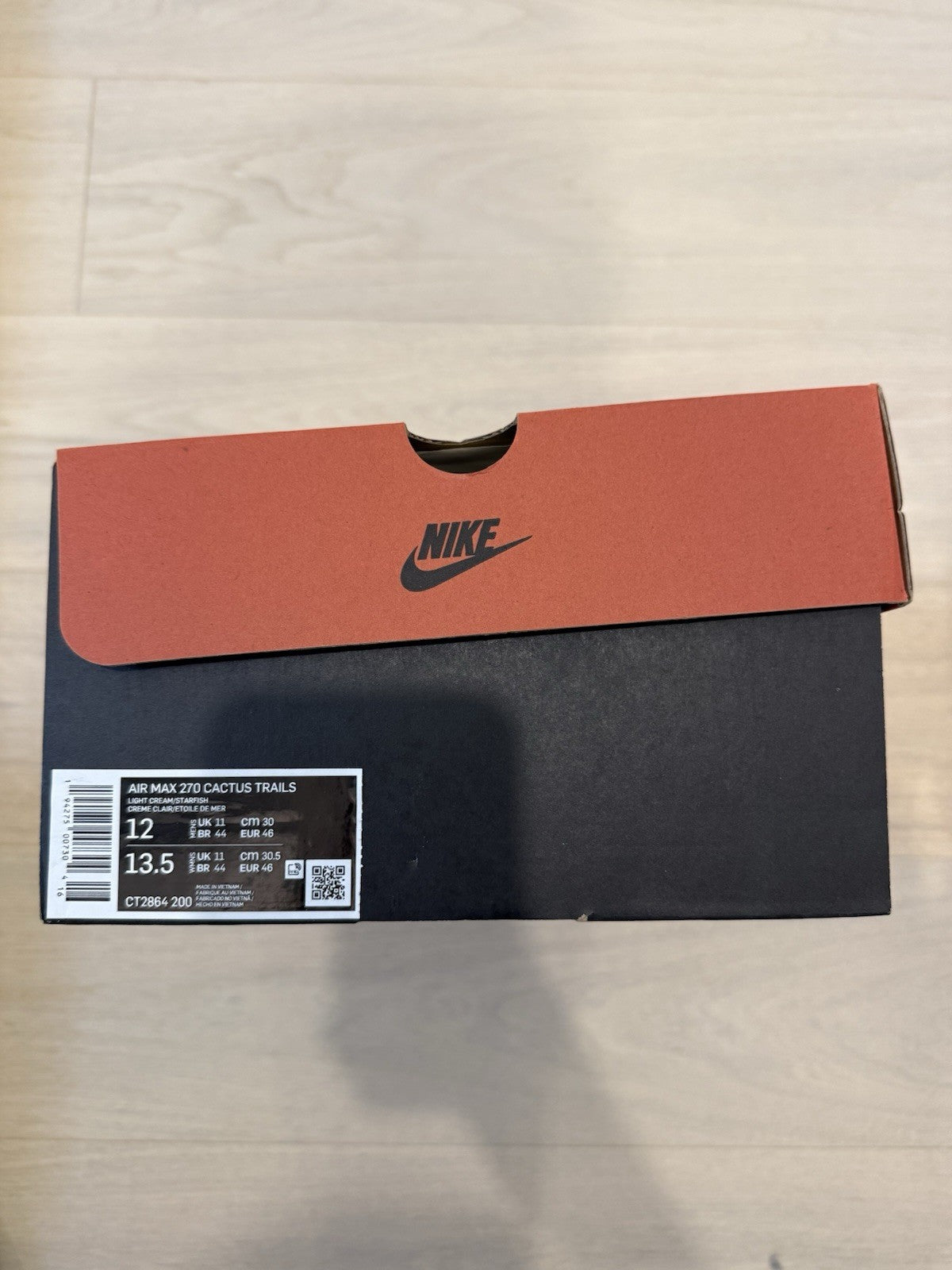 Pre Owned: Nike Air Max 270 React ENG Travis Scott Cactus Trails - CT2864-200