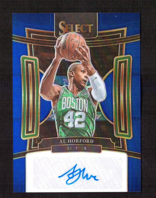 2023-24 Panini Select - Signatures - Blue Prizm - Al Horford #SS-FOR -  Autograph Limited to /49 - Ungraded Raw Card