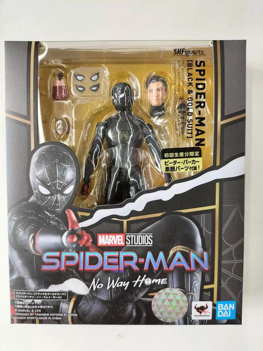 S.H.Figuarts - Spider-Man: No Way Home (Black & Gold Suit) Figure