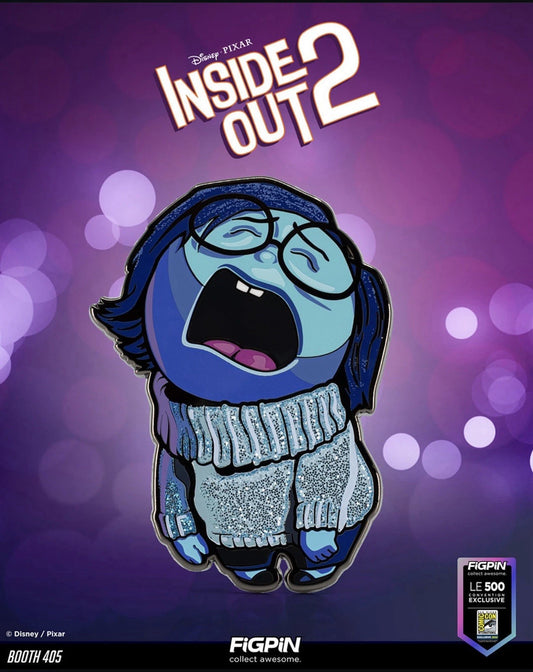 FiGPiN - Sadness Inside Out 2 - SDCC 2025 Exclusive - Limited Edition to /500 - (2079)