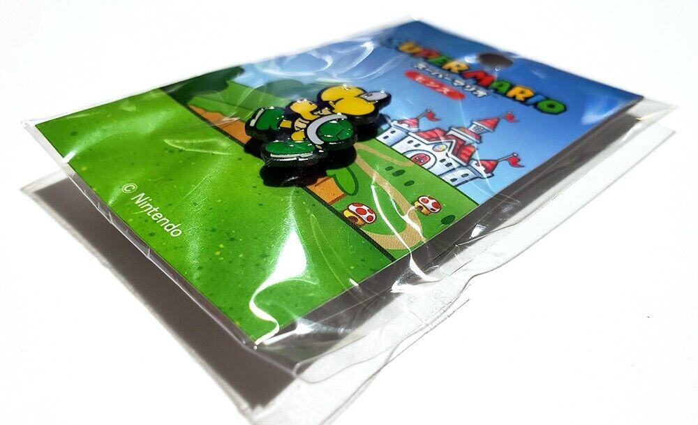 Nintendo Store - Supper Mario + Koopa Troopa Tokyo Japan Exclusive 2 Pin Set